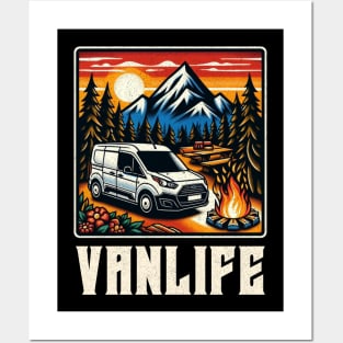 Ford transit connect camper conversion Posters and Art